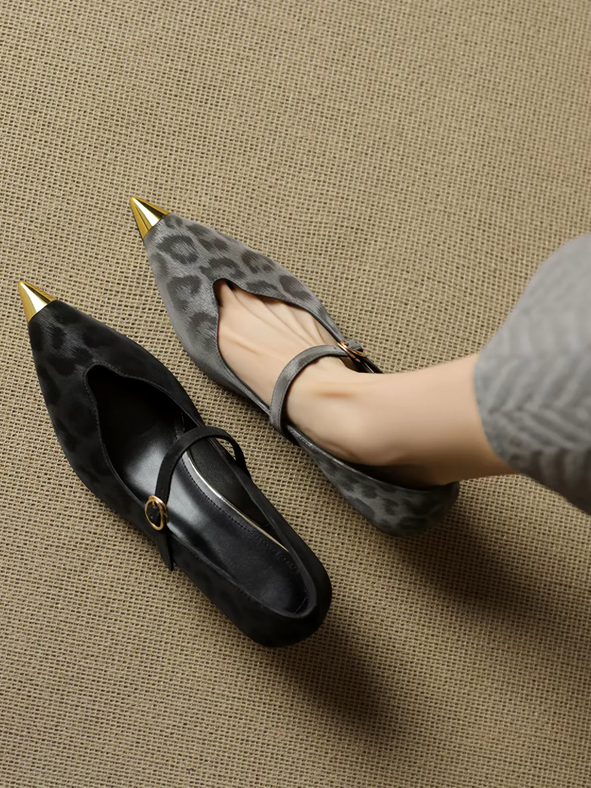 Shoes For Women Flats - Chaussures plates à bout pointu et
