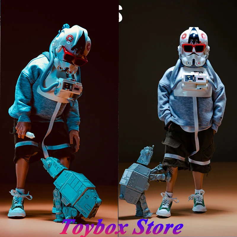 

TrickyMan12 1/6 STOPWARS Pt.1 Big Boy Edition Шлем Грудь Мини-машина Дизайн 12 "полный набор Фигурка Коллекция Модель Подарок