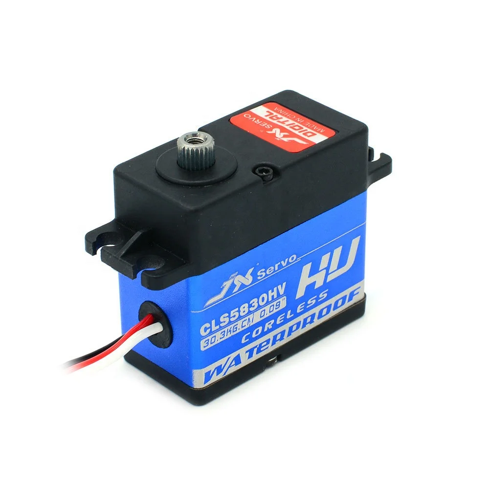 

JX Servo CLS5830HV 30KG Полностью водонепроницаемый цифровой сервопривод 1/5 RedCat HPI Baja 5B SS RC Автомобиль Лодка Робот Бессердечные металлические мотор-редукторы