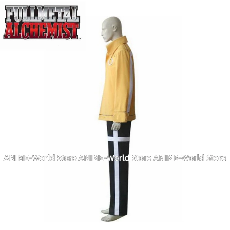 Anime Full Metal Alchemist Scar Cosplay Costume Custom Made Any Size