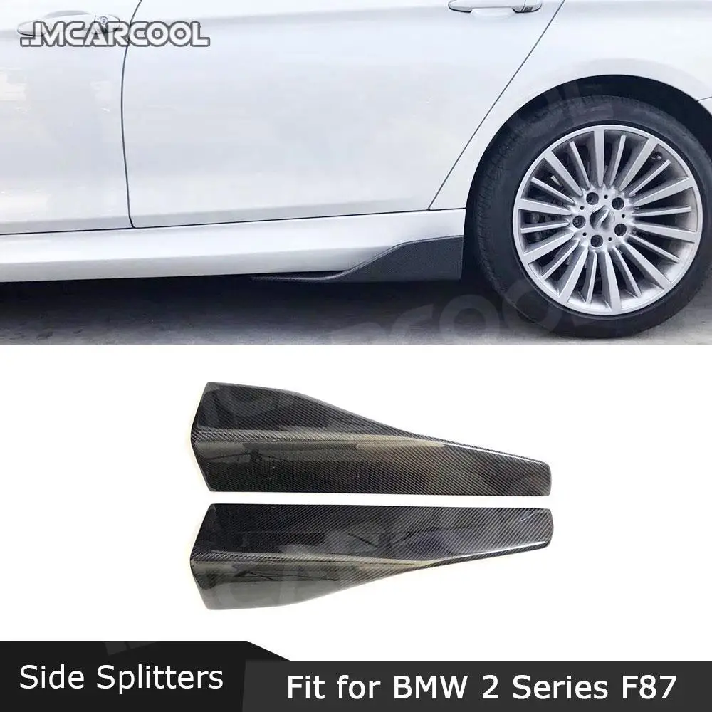 

JMCARCOOL Carbon Fiber/FRP Side Skirts Splitters Cupwings Winglets for BMW 2 Series F87 M2 M2C Competition 2016-2020