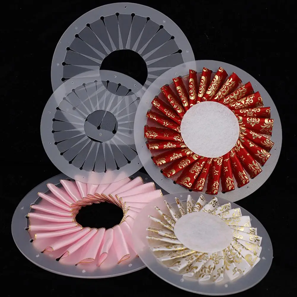 Kit de Ferramentas para Fazer Rosetas (3 Peças) - Acessório de Patchwork para Criar Flores de Fita - Ferramenta Fácil para Artesanato e Hobby para Iniciantes 2026