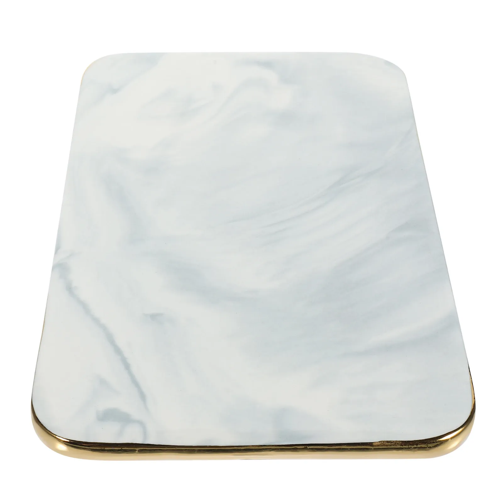 Handcrafted Marble Chopping Board Natural Marble Tray Multi Use Cutting Board Food Serving Tray Kitchen Decor Daily Accessories
