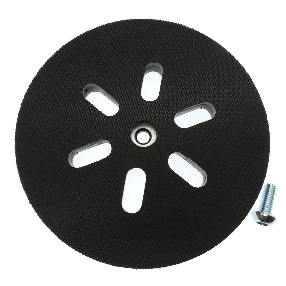 6 Inch 6 Hole Hook and Loop Sanding Pad Backing Plate for Bosch Sander GEX 150 GEX 150AC GEX 150 Turbo Grinding Machine