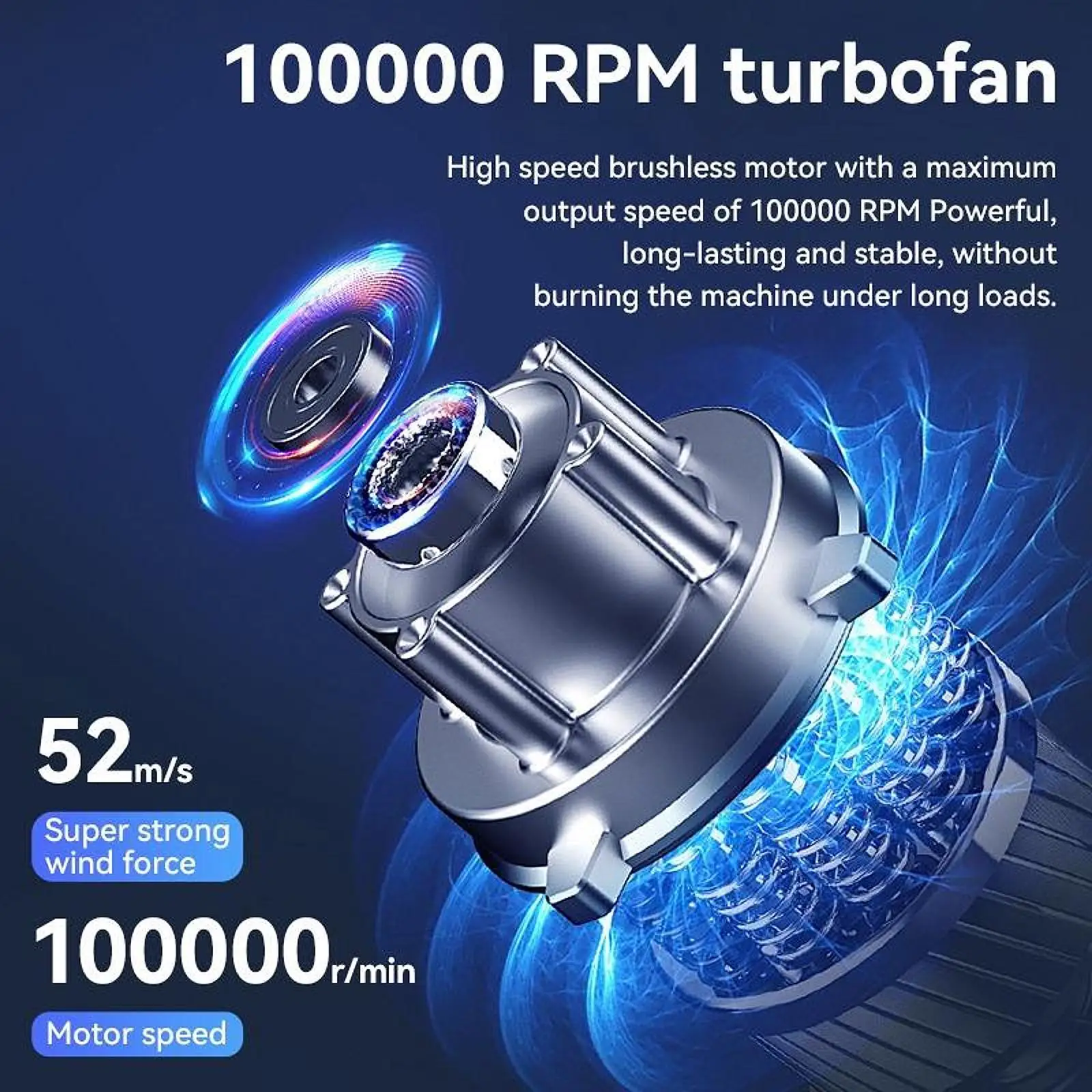 ミニUSB充電式ヘアドライヤー、旅行サロン家庭用3スピードコードレスブロードライヤー、速乾性スタイリングツール