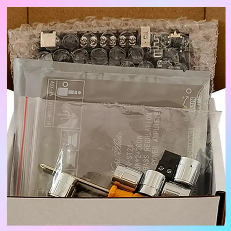 

AB25-ZK-ST21 Плата стереоусилителя Hi-Fi 2,1-канальный чип сабвуфера 100 Втx2 + 200 Вт TPA3221 (C)