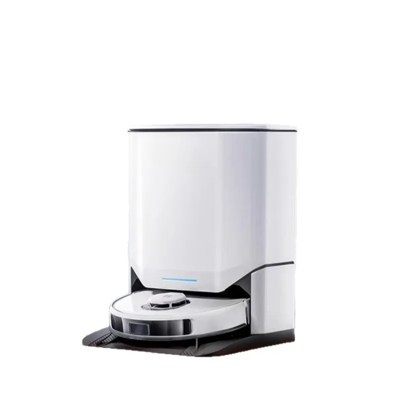 

Washing and sweeping robot integrated with water sweeping, towing and suction