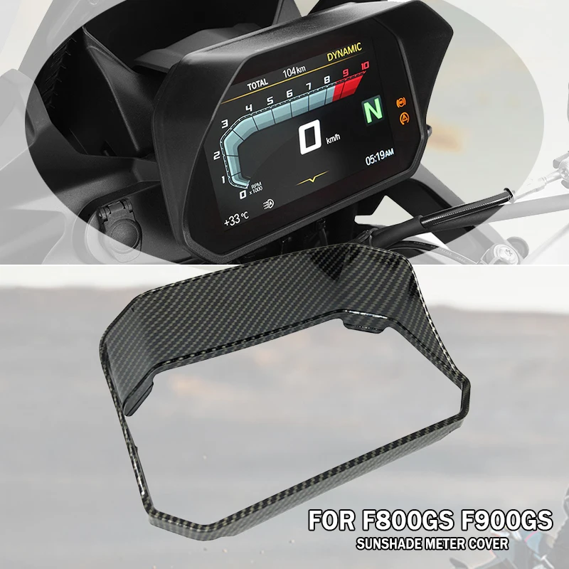 For BMW F800GS F800 GS F900GS F900 GS ADV Adventure 2024 Motorcycle Instrument Hat Sun Visor Meter Cover Guard Screen Protector