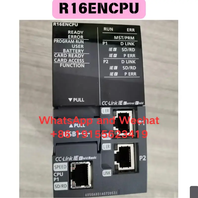 Used R16ENCPU PLC module Functional test OK Fast delivery