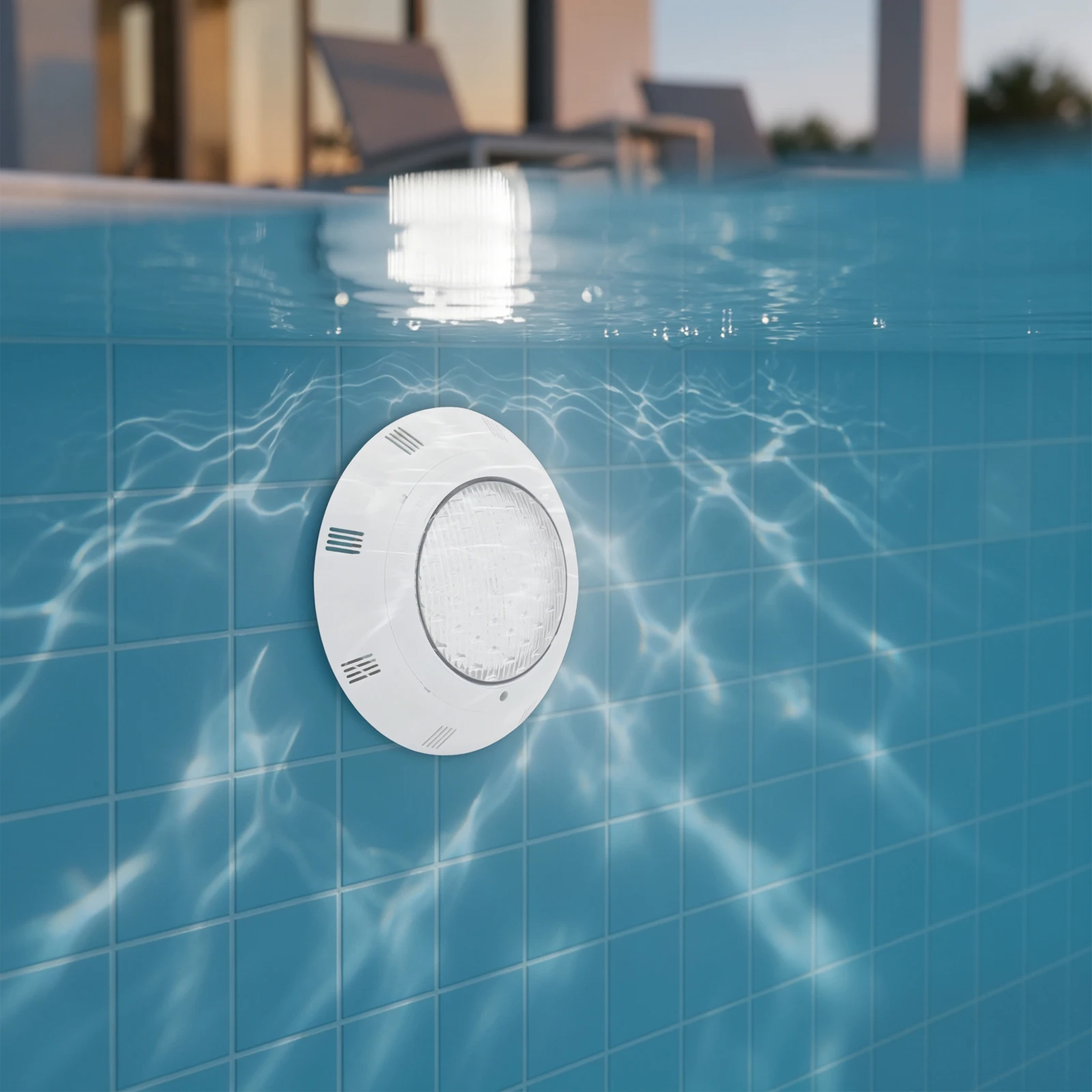Swimming Pool RGB LED Pool Lights IP68 Waterproof AC12V 2500lm 45W RGB LED Pool Light with Remote Control