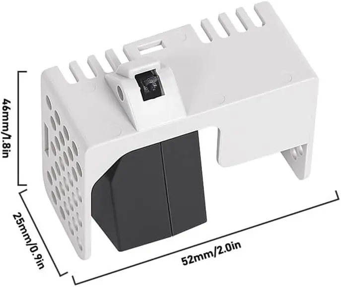 Water Tank Filter for For roborock P10 and For q Revo Compatible Sink Filter Screen Slot Replacement ABS Black