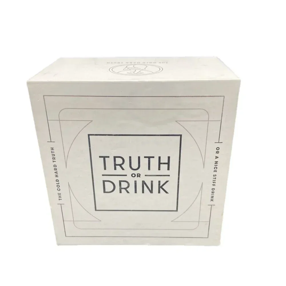 Truth or Drink Card Game Ages 21+ For 3-8 Players Board game