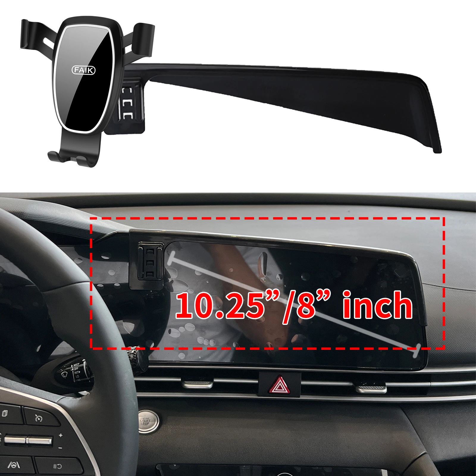 

fit for Hyundai Elantra Avante 2021-2026 N Line CN7 Navigation Bracke Screen Base Phone Holder Mount Car ​​accessoires