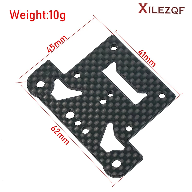 XILEZQF Carbon Fiber Top Plate Cover Roof Armor Upgrade for Arrma 1/6 1/7 6S MOJAVE TYPHON KRATON FELONY