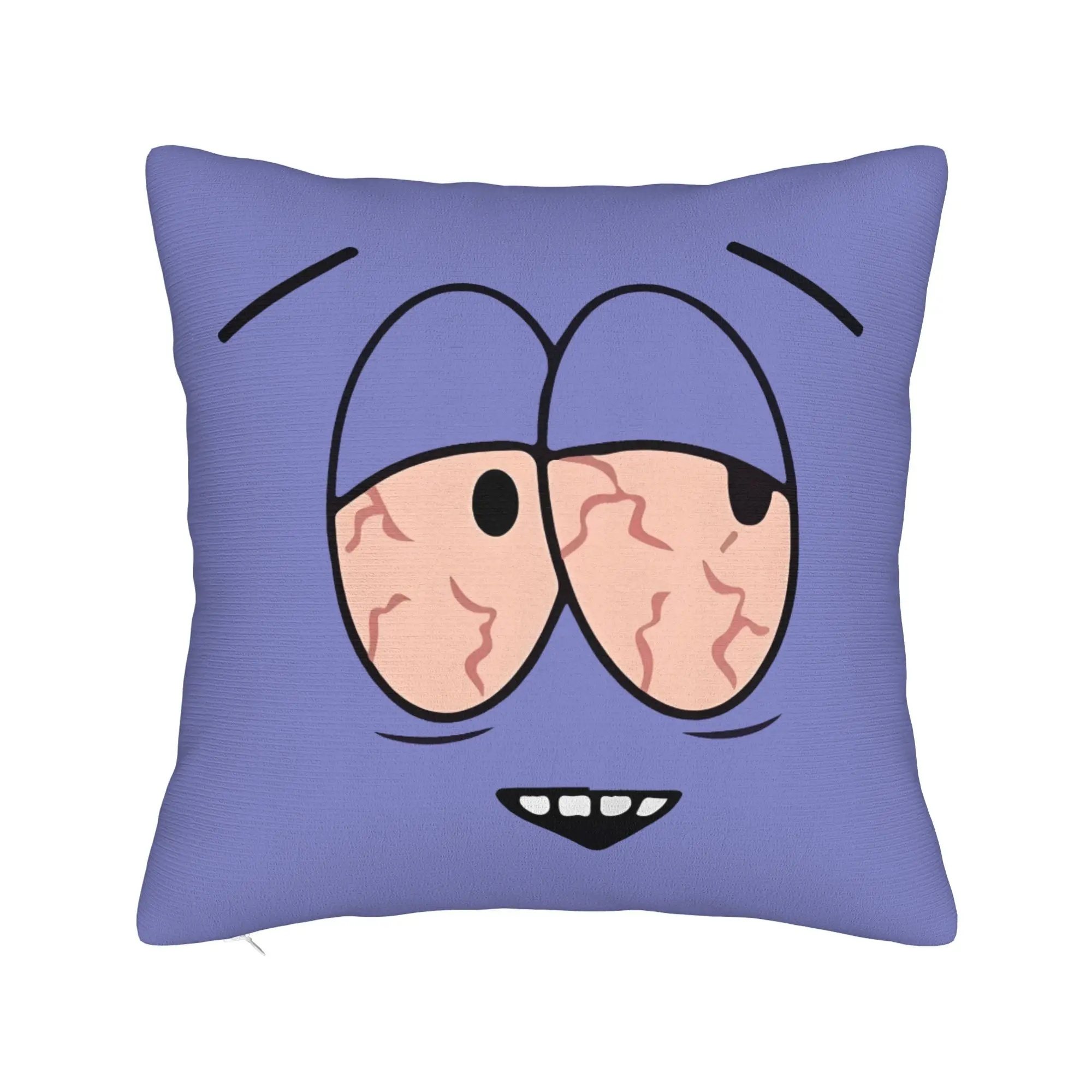 South Parks Toallin  Pillow Case 40x40cm Decoration Cute Cartoon Cushion Decoration Salon Square Pillowcase