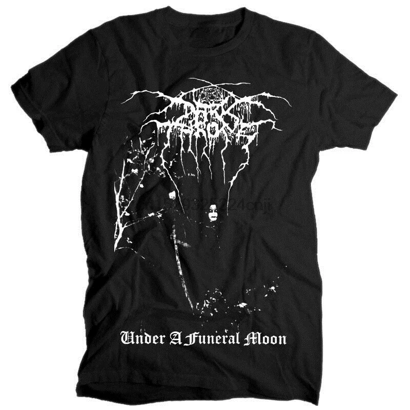 Darkthrone Under a Funeral Moon T shirt BLACK extreme metal band