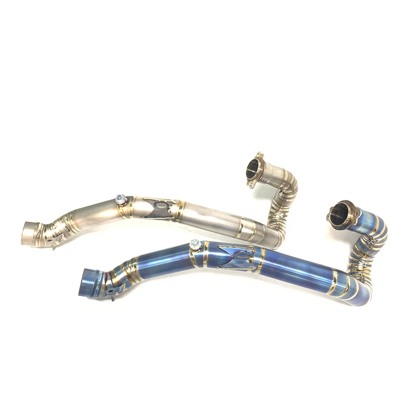 2017-2019 Titanium Exhaust Header for 450 /500 EXC-F/FE501/FE450 Offroad Exhaust System Middle Pipe Fitting Stock Escape 50 mm