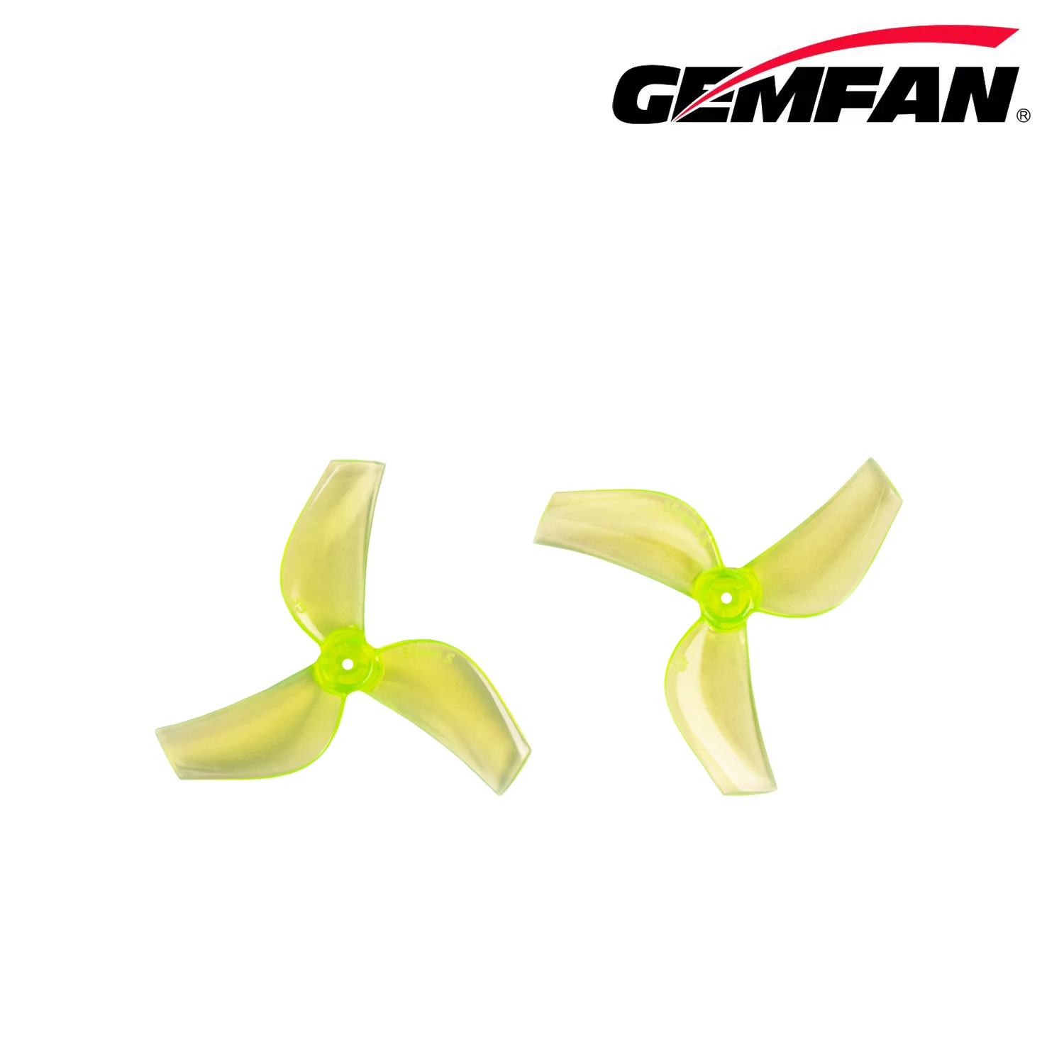 Gemfan 35S-3 プロペラ 35mm 0.96インチピッチ、4ペア3色オプション、デュアルホールサイズ、0.22g PC 2ブレード、タイニーフープドローン用