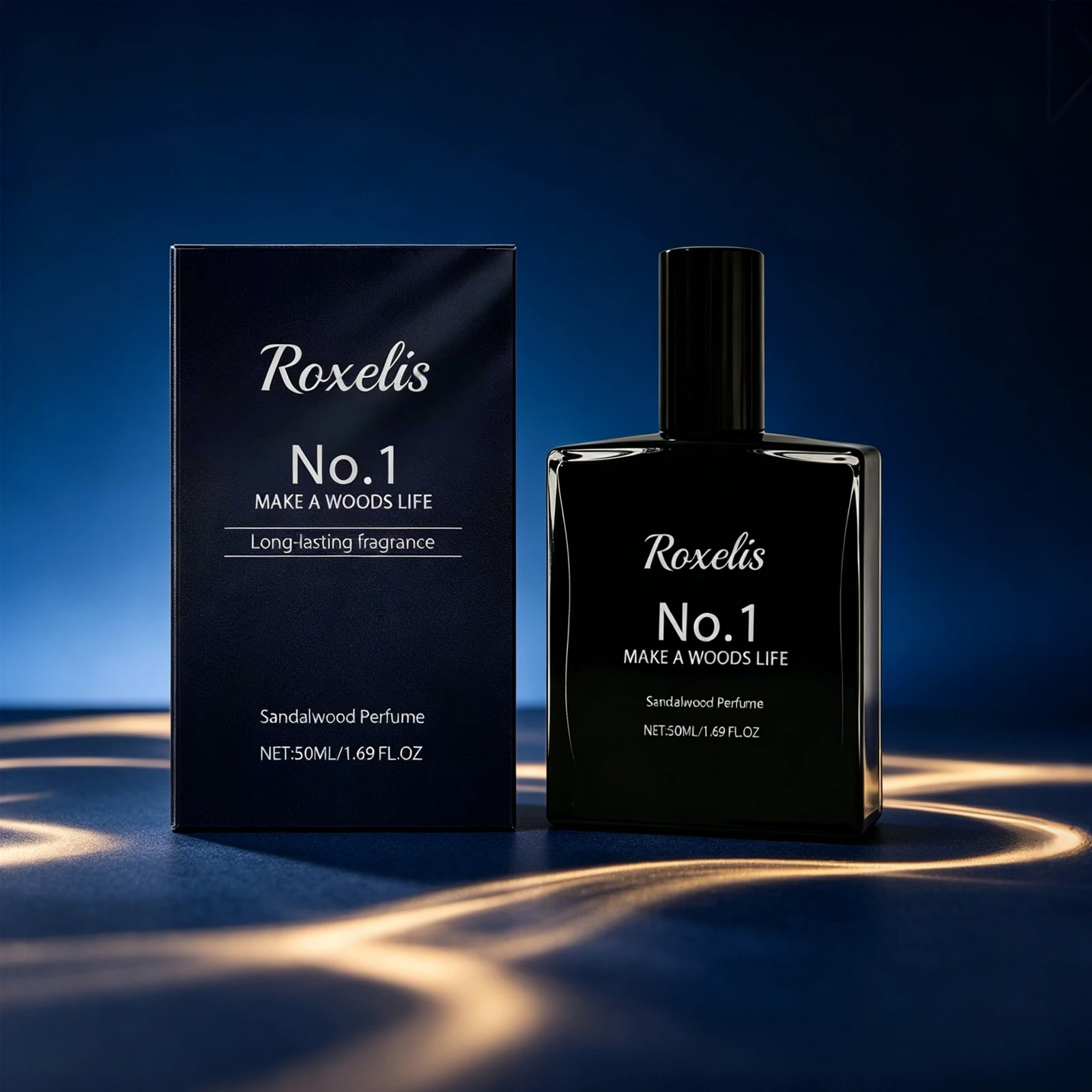 

Roxelis 50ml Sandalwood Senya Fragrance for Couples Niche Wood Fragrance Fresh with Fragrance Dating Charm Elegant Fragrance