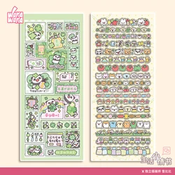 Wakawaka Kawaii Stickers Kleine Liefdesbrieven Van Het Leven Plakboek Decoratieve Stickers Voor Dagboekplanner Schattige Dierensticker