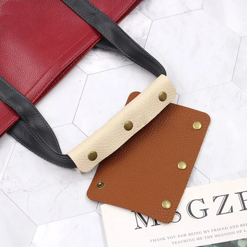 Soft Suitcase Grip Protective Luggage Bag Handle Wrap Leather Anti-stroke Stroller Shoulder Strap Pad Grip Cover Bag Accessorie