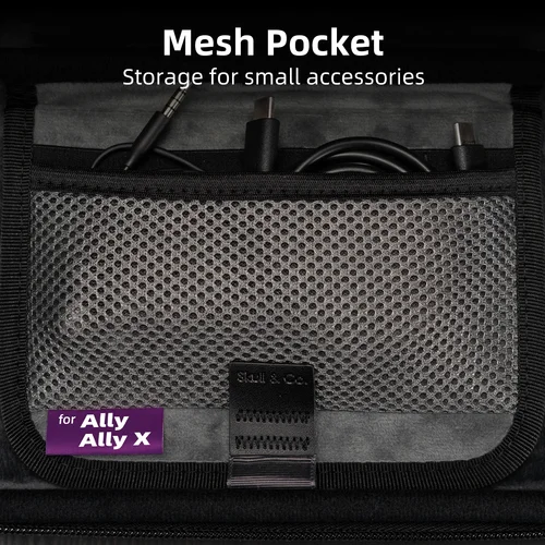 Imagen 2 del producto Skull & Co. EDC Estuche Bolsa de almacenamiento de carcasa dura portátil Bolsa de transporte delgada para ROG Ally X