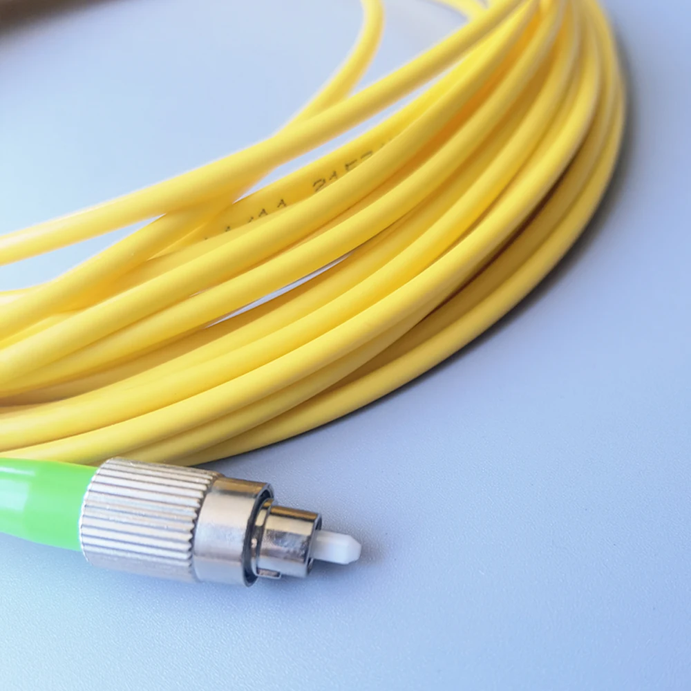 FC/APC-FC/APC 5M/10M Fiber Optic Patch Cord Single Mode Simplex Core 3.0mm Fiber Patch Cables FTTH Indoor Extension cable