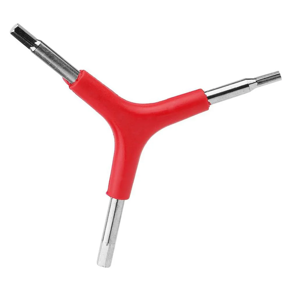 Bicycle 3 Way Hex Keys Wrench 4/5/6mm Portable Multifunctional CR-V Steel Y Shape Allen Triangle Key MTB Road Bike Repair Tool