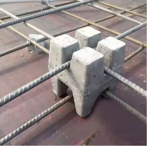 high strength rebar support concrete plastic spacer mold block for building and construction use