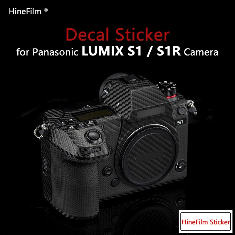 

Lumix S1 S1R Camera Decal Skin Coat Wrap Cover Film For Panasonic LUMIX S1 / S1R Camera Protector Sticker Protective Case