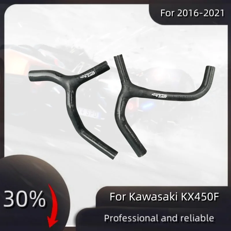 For Kawasaki KX450F 2016-2018 / KX450 2019-2021 KX 450 FSilicone Radiator Hose Pipe Tube Kit 2016 2017 2018 2019 2020 2021