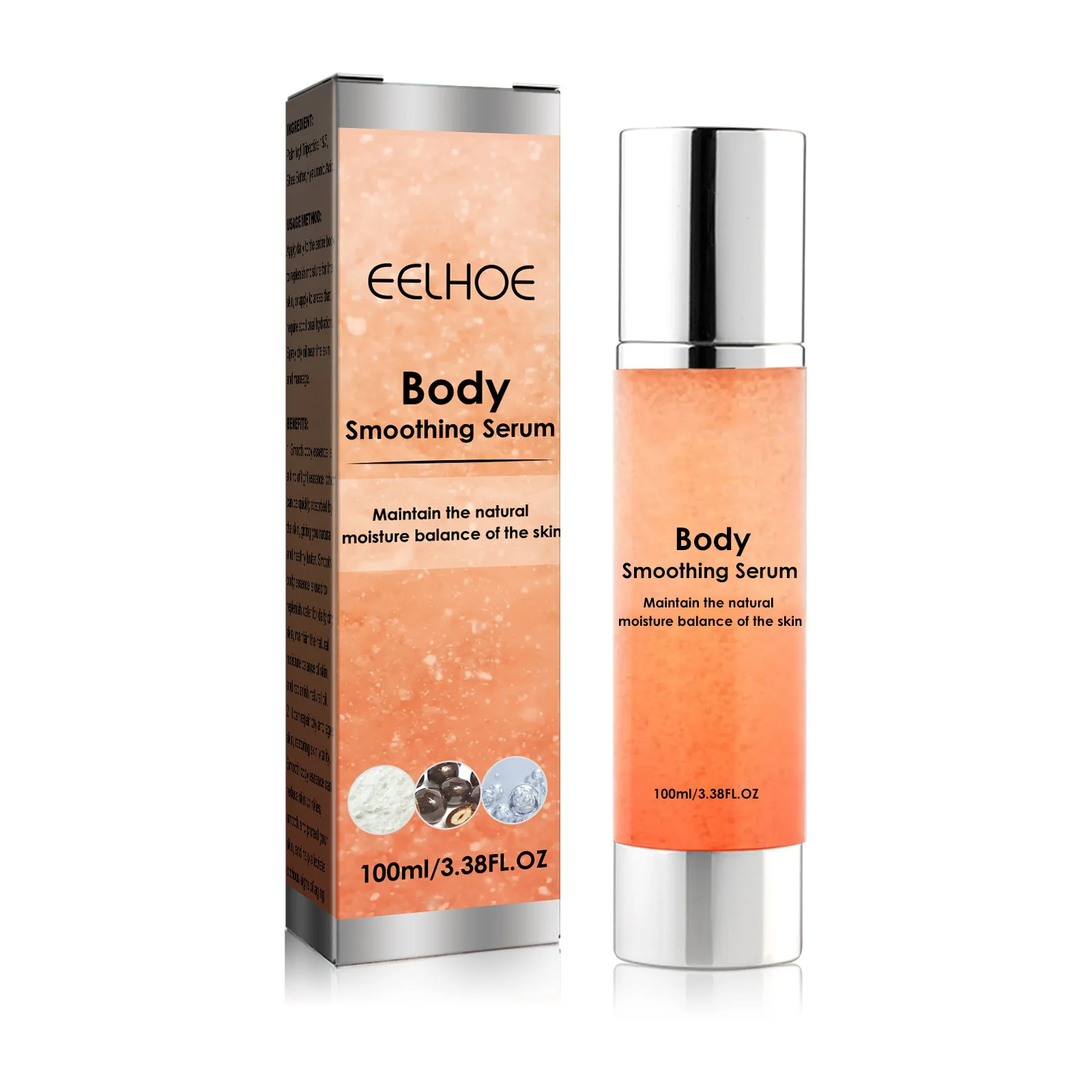 EELHOE Effective Whitening Body Serum Improve Dull Rough Skin Intimate Underarm Knees Lighten Melanin Moisturizing Brightening