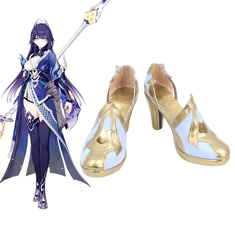 Game Cosplay Series:  Honkai Impact 3rd -Raiden Mei （Zhen × Yanyue Kouxiao） Cosplay Shoes