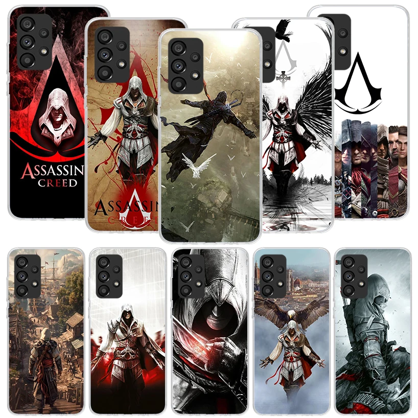 A-Assassins Game Creed Phone Case for Samsung Galaxy A17 A16 A15 A14 A13 A57 A56 A55 A54 A53 A37 A36 A35 A34 A33 A26 A25 A24 A23
