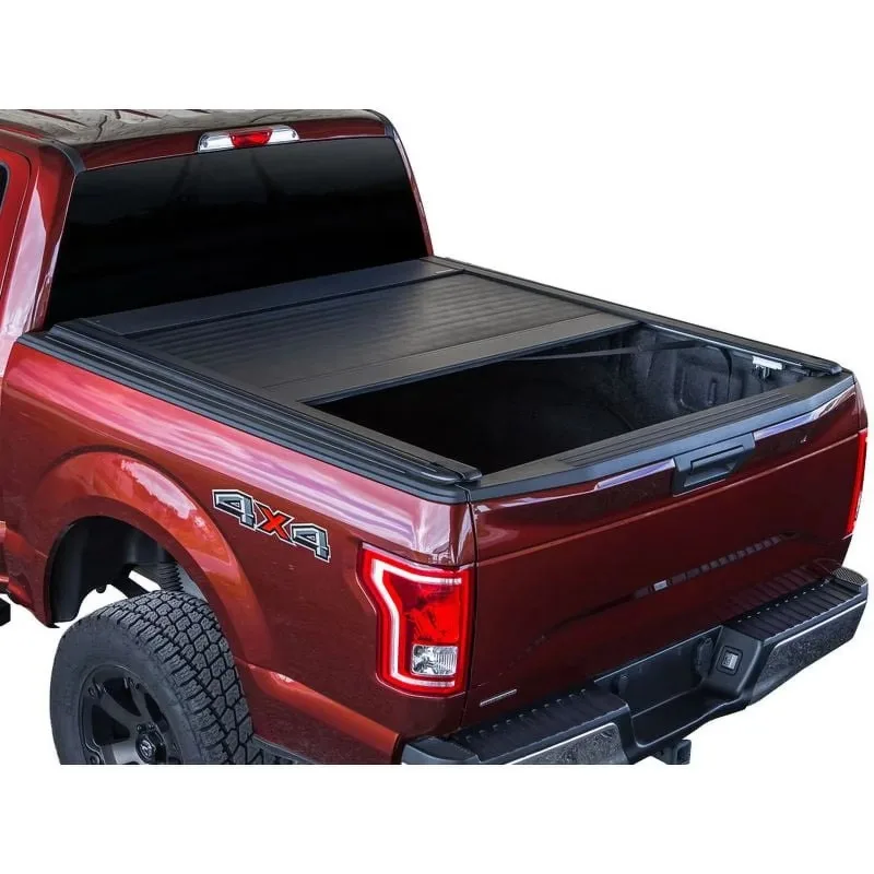 

2025 Hummer EV Pickup Truck Automatic Retractable Tonneau Cover | Electric Roll-Up Soft Roller Bed Cover | OEM Style Operation