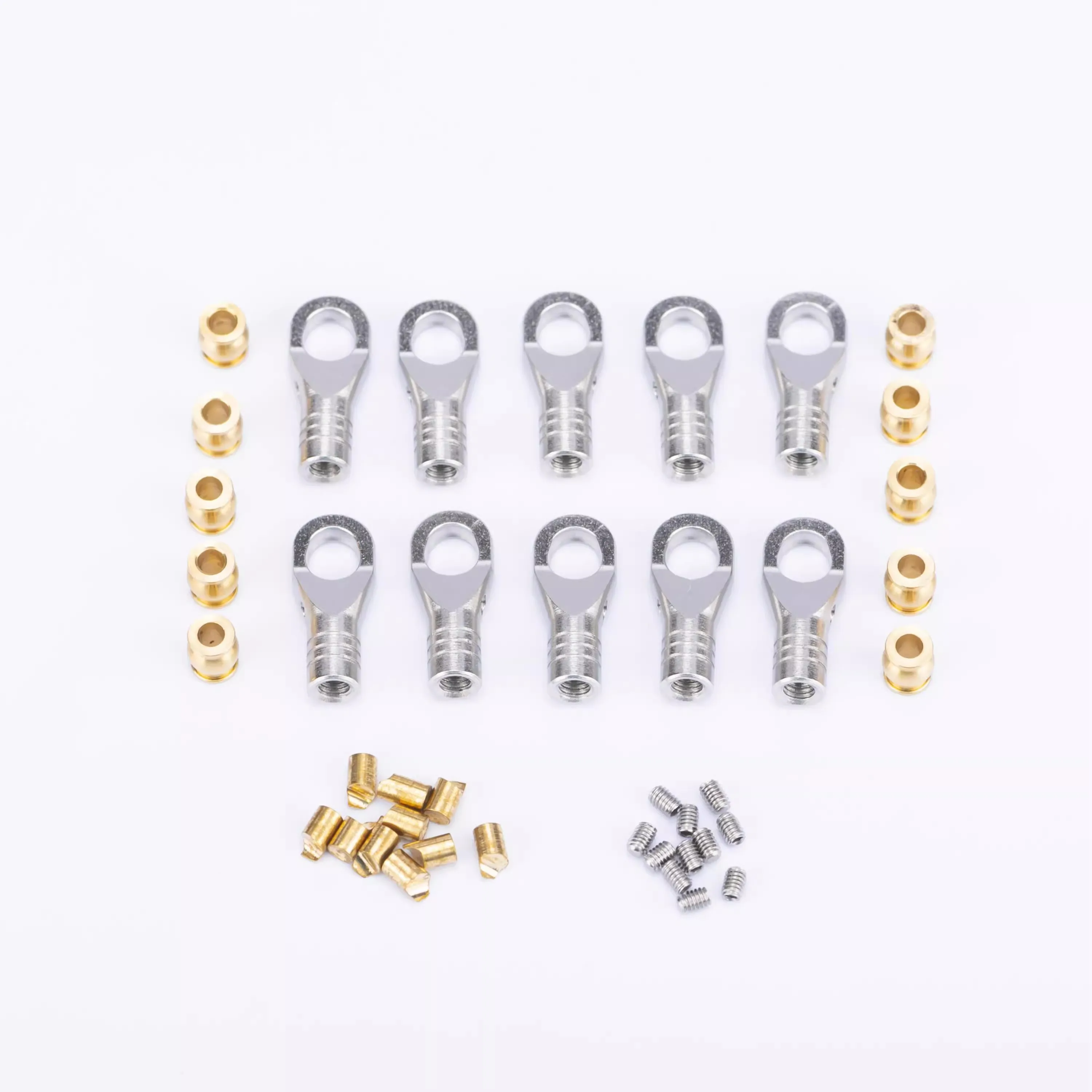 

Металлический наконечник рулевой тяги (10 шт.) для масштаба 1:8, гусеничный грузовик TWOLF 715 M715, детали для обновления радиоуправляемого автомобиля