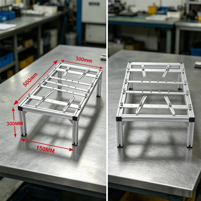 Basic / Deluxe Set PCB Holder 500x300x160mm, Universal BGA PCB Bracket Clamp Fixture Jig for BGA Rework Station Repair Work