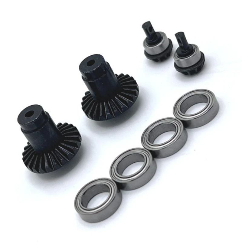 RC Car Parts Metal Upgrade Front And Rear Axle Gears Fit For FMS1/24 FCX24 XQ FCX18 Crusher Chevrolet K5 RC Car Accessories