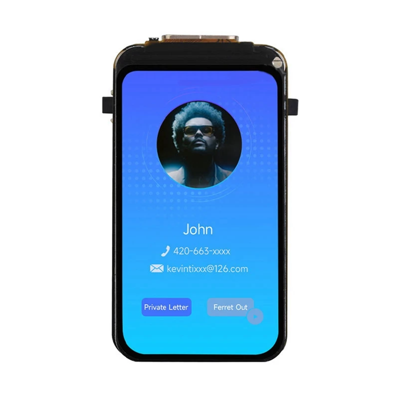 ESP32 C6 1.47Inch Display Development Board 172×320 With RGB Light SD Card Slot Supports Wifi Bluetooth