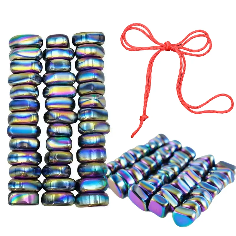 

20 шт. красочный нерегулярный магнит Lodestone сильный магнитный блок для снятия стресса магнитная терапия развлечения DIY магниты на холодильник