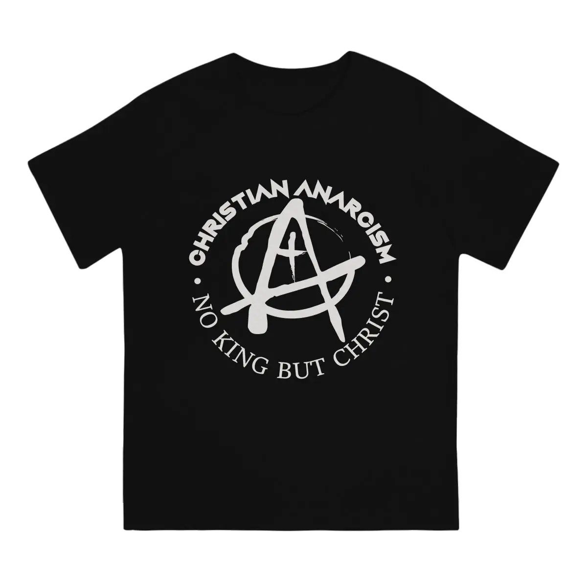 Anarchy Anarchist Symbols Power Symbol Energy Tshirt Graphic Men Tops Vintage Punk Summer Polyester Clothing Harajuku T Shirt