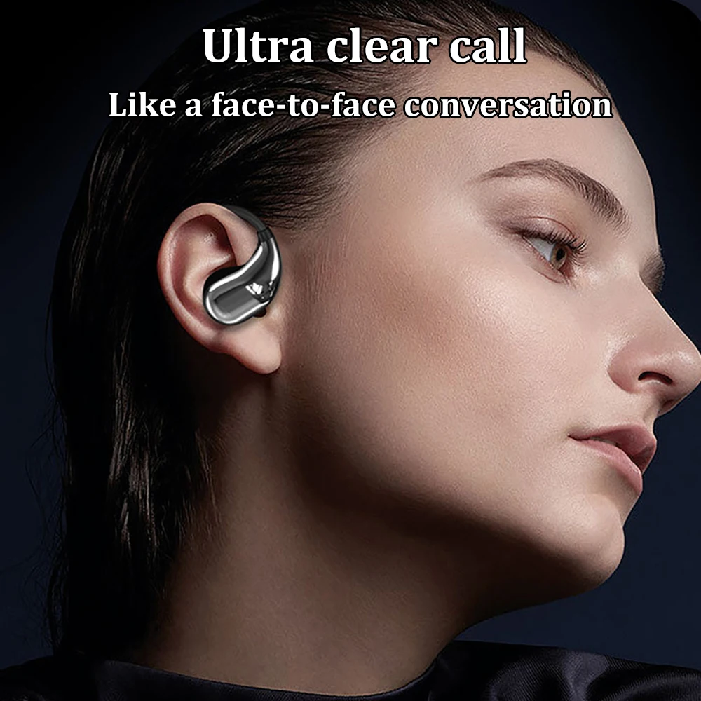 bluetooth 5.4 ear hook headphones tws wireless earphones hifi stereo waterproof headsets led display long standby touch earbuds bluetooth 5.4 ear hook headphones tws wireless earphones hifi stereo waterproof headsets led display long standby touch earbuds