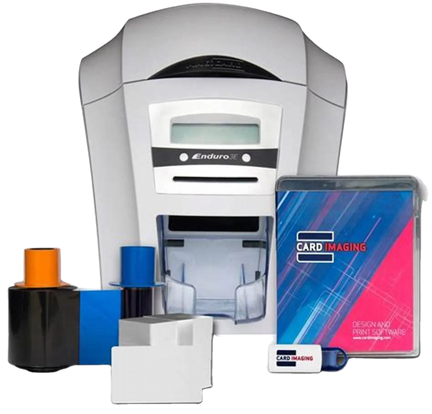 2023 Hot selling Magicard Enduro 3e Id Card Printer MA300YMCK0  Ribbon