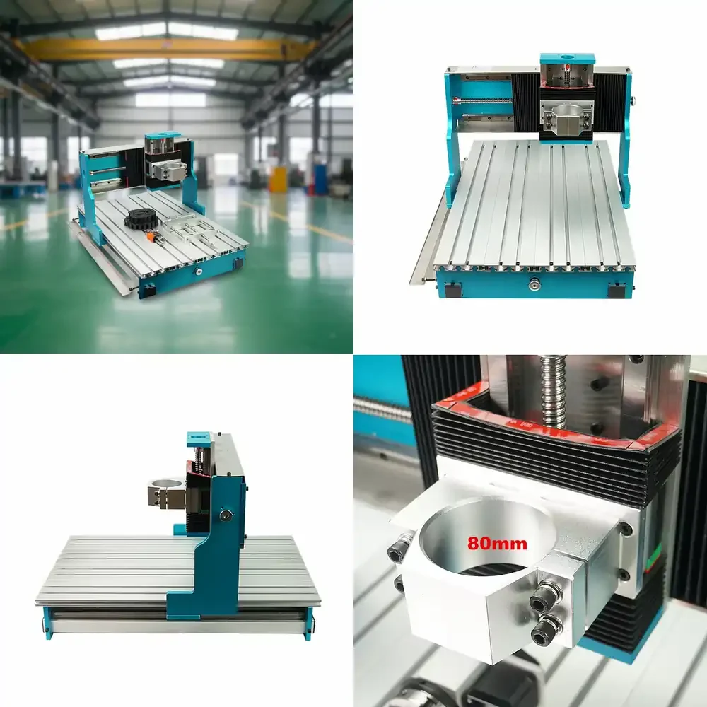 

CNC Frame 6040L Linear Guideway 3 Axis with Motor for DIY Engraving Drilling Milling Machine Precision Workshops