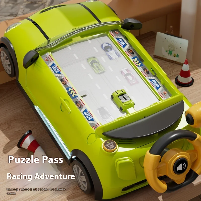 Nuova console di gioco puzzle per evitare ostacoli da 100 livelli Racing Adventure per ragazzi e bambini, regalo giocattolo volante di simulazione