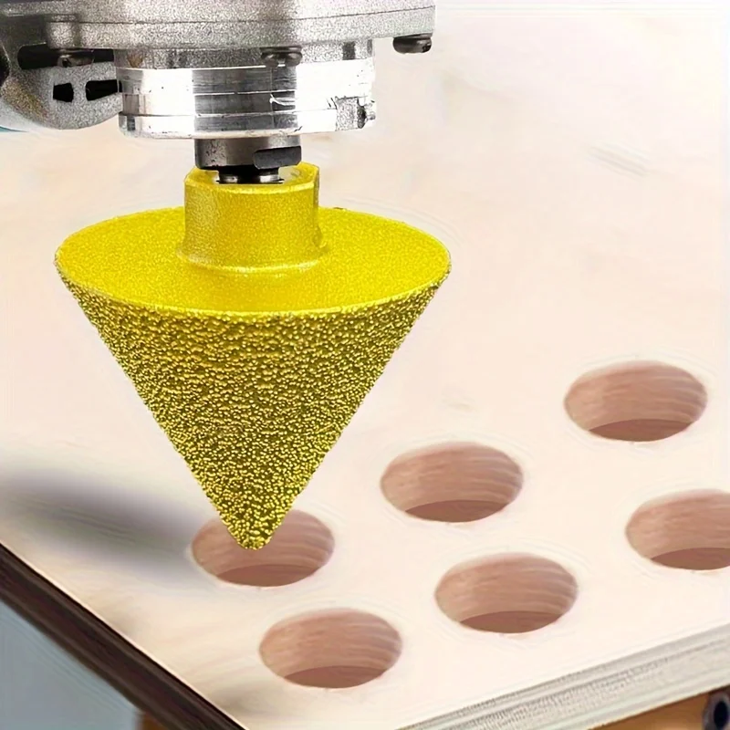 

M14 Thread Diamond Beveling Chamfer Bit 50mm Carve Polishing Punching Expanding Drill Bit Angle Grinders Grinding Wheel