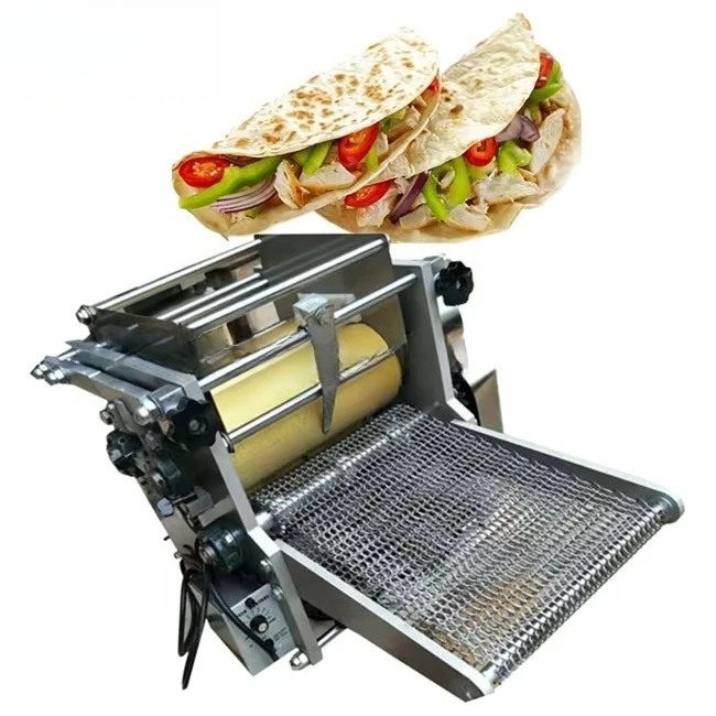 

Mexican Corn Chapatti Tortilla Forming Making Machine High Quality Tortilla Chicken Burrito Making Machine