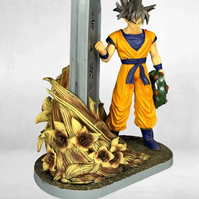 22cm Dragon Ball Anime Goku GK figure modello periferiche commemorare Toriyama Akira Collection ornamenti Desktop bambole giocattolo regalo