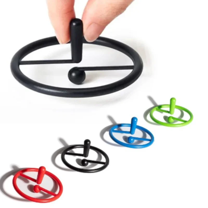 

4pcs Spinning Top Fingertip Gyro Anti-stress Adult Decompression GiftsNovel Fidget Spinner Symbol Creativity New Toys For Kids