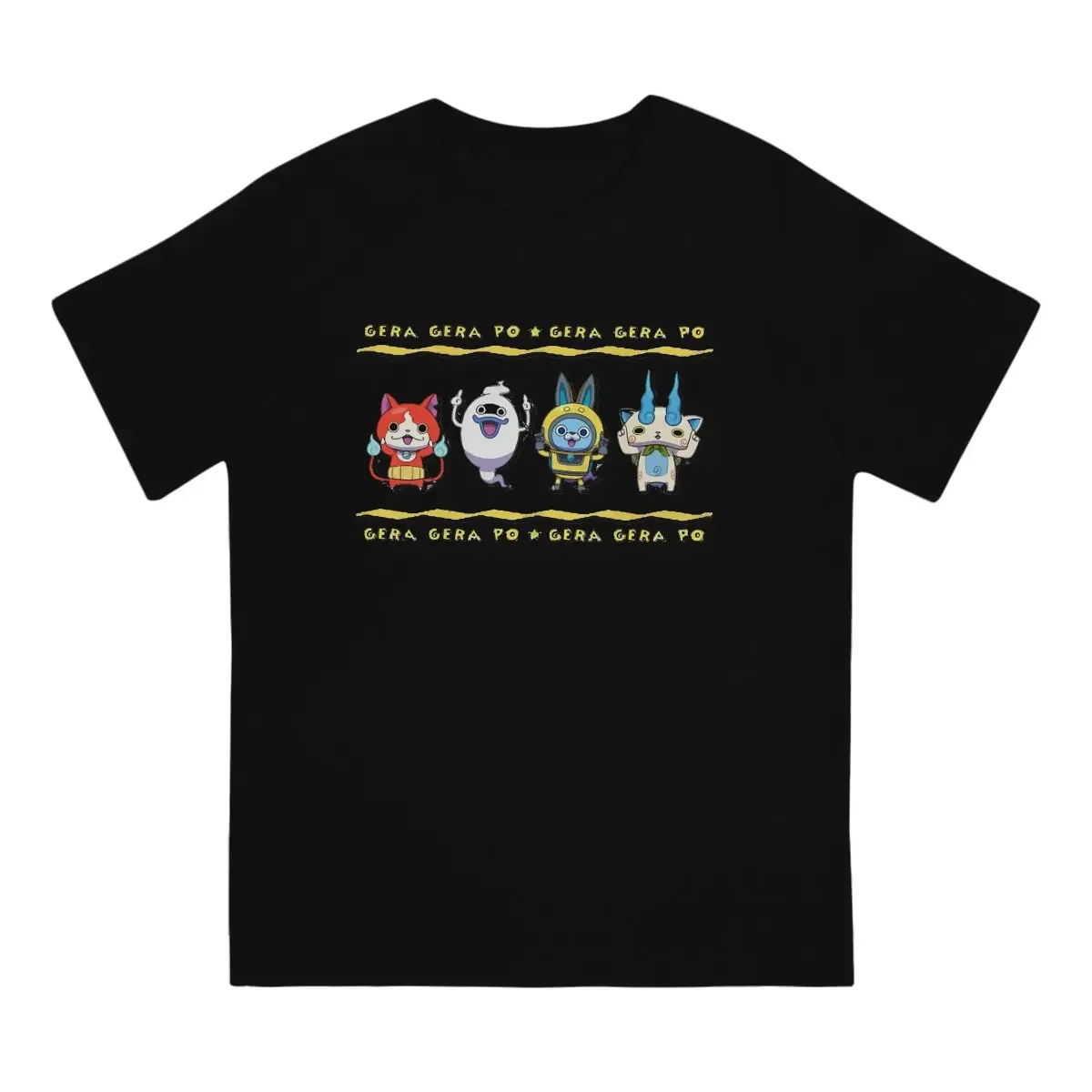 Gera Gera Po Men TShirt Yokai Watch O Neck Short Sleeve Fabric T Shirt Funny High Quality Gift Idea